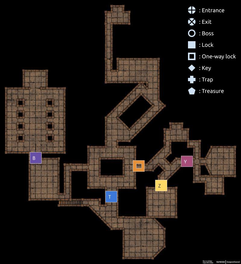 Anotated dungeon